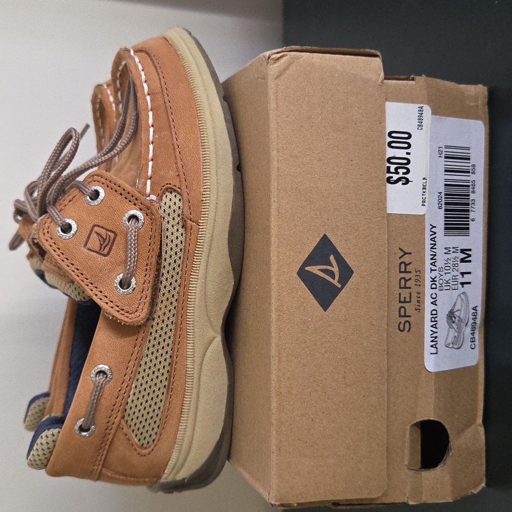 Sperry Toddler Laynard Boat Shoe - Picture 3 of 7